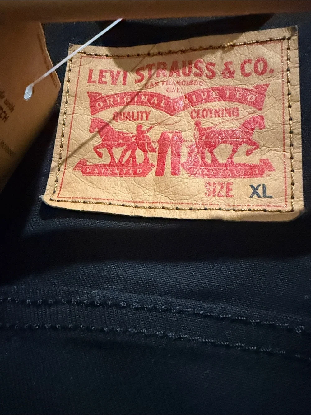 Levi's Men's Black Button-Up Shirt Jacket - Picture 3 of 5